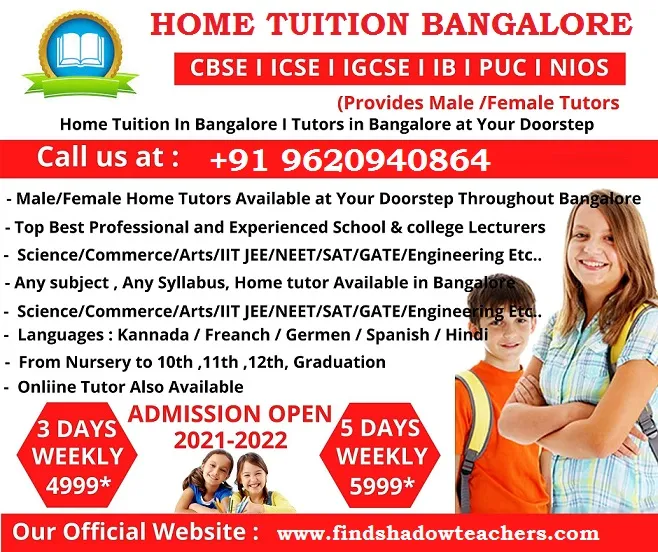 home tuition in bangalore fees